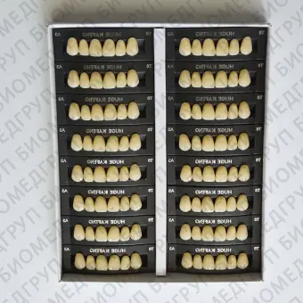 Зубы акриловые 3х слойные Kaifeng гарнитур 28 зубов HUGE DENTAL S4A3