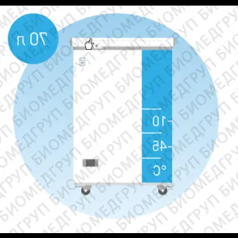 Морозильник  10  45 С, 70 л, горизонтальный, МНТ45, Россия, МНТ45