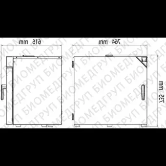 Термостат 118 л, до 70 С, естественная вентиляция, RI 115, Binder, 90900031