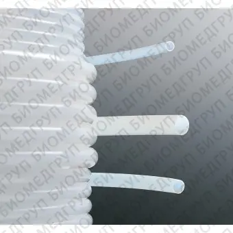 Шланг, тефлон PTFE, цвет белый, 5 м/уп., Deutsch  Neumann, 3400203, D внутренний 2 мм, D внешний 3 мм, стенка 0,5 мм