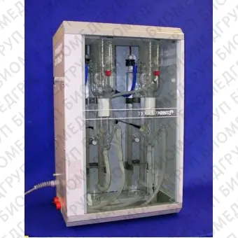 Бидистиллятор 4 л/час, 1 мкСм/см, стекло, без бака, Cyclon044, Fistreem, WSC044.MH3.7