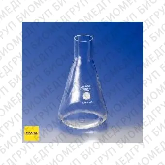 Колба Эрленмейера 2000 мл, стекло, Pyrex Corning, 44422L, 1 шт.