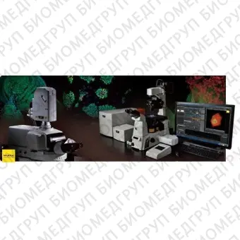 Микроскоп конфокальный C2, лазерный сканирующий, Nikon, C2
