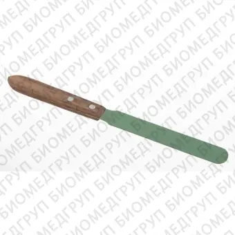 Шпатель с деревянной ручкой, длина 230 мм, лопатка 13020 мм, тефлоновое покрытие, Bochem, 3760