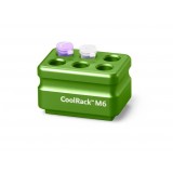 Штатив CoolRack M6, для пробирок объёмом 1,5/2 мл, 6 мест, зелёный, Corning (BioCision), 432035
