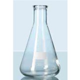 Колба Эрленмейера 25 мл, стекло, до 500°C, узкое горло, 10 шт/уп, DWK Life Sciences (Duran, Wheaton, Kimble), 21 217 14 08