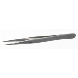 Пинцет прецизионный прямой, сверхострый, нержавеющая сталь 18/10, 130 мм, 1 шт, Bochem, 1601