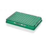 Планшеты для ПЦР, 96-лун., MicroAmp EnduraPlate, оптически прозрачные зеленые, со штрих-кодом, с юбкой, 50 шт/уп., Thermo FS, A31731