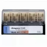 CEREC EMPRESS CAD MULTI (ЦЕРЕК ИМПРЕСС) многослойные блоки A3 С14, 5 шт.