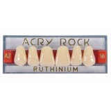 Зубы акриловые Acry Rock фронтальные верхние (планка 6 зубов) (C1 S-41)